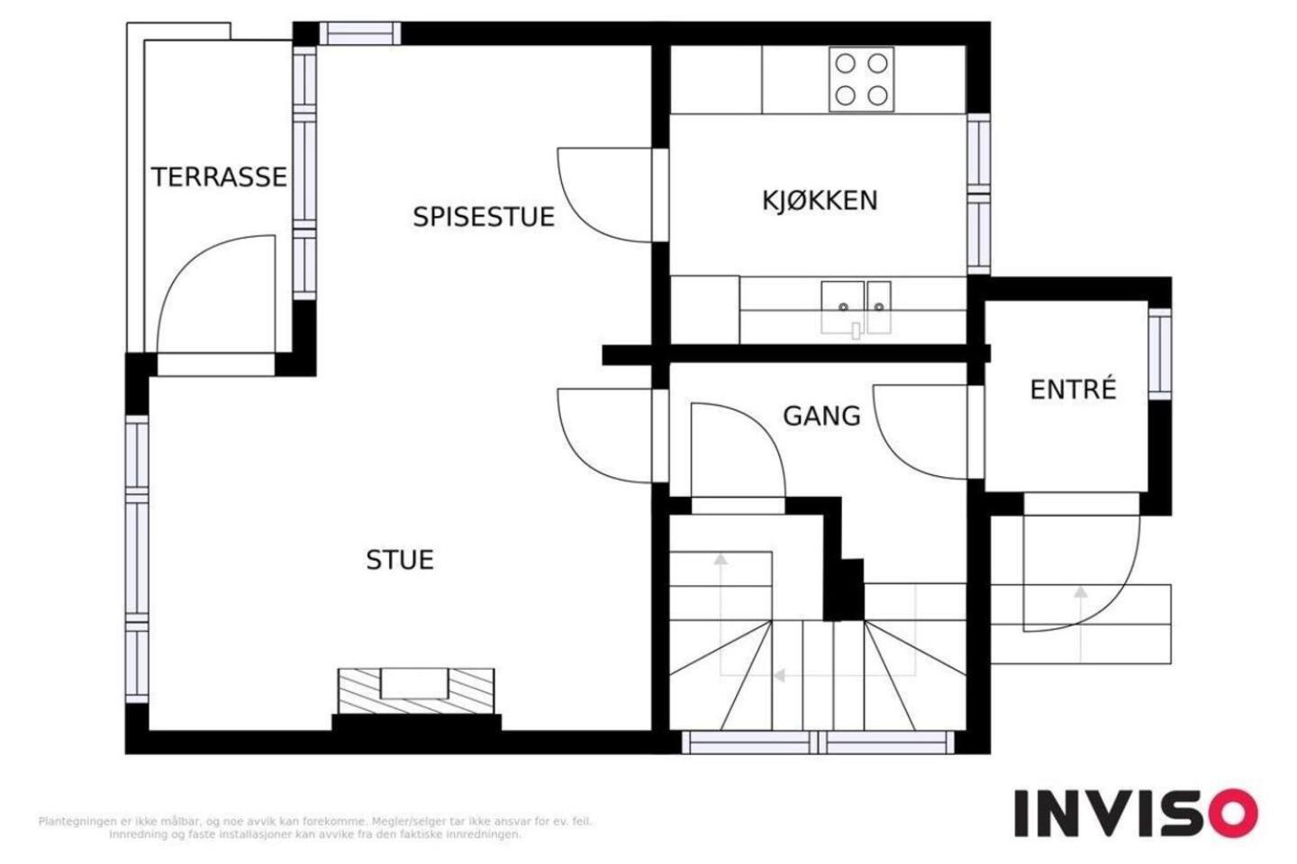 Semi-Detached House Downtown Apartment Tromso Exterior photo